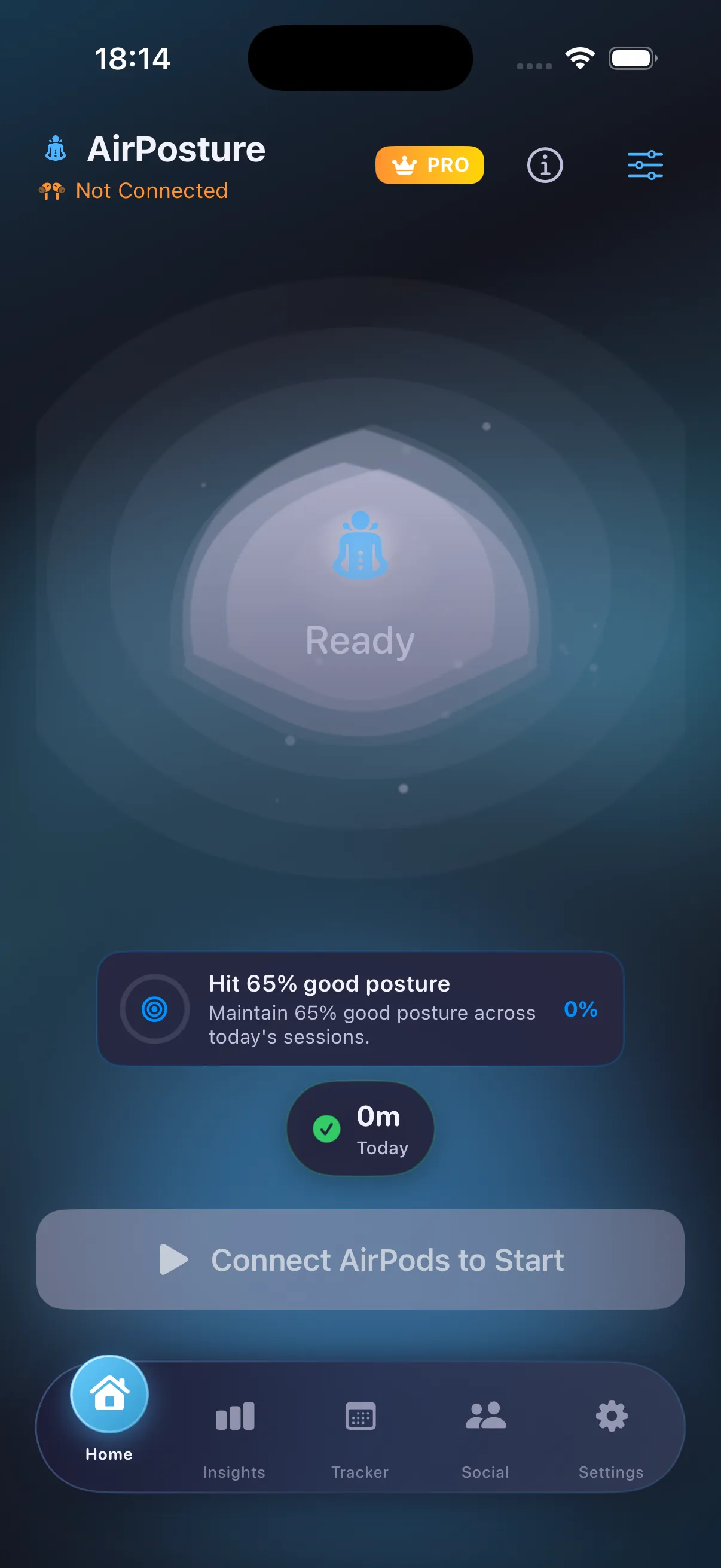 AirPosture iOS App
